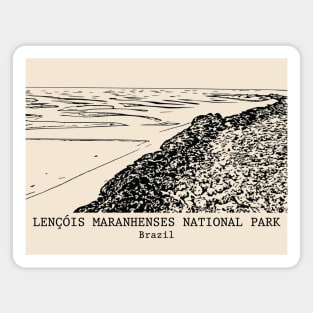 Lençóis Maranhenses National Park - Brazil Magnet